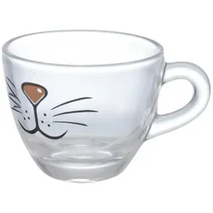 Jogo De Xícaras Hauskraft Para Café 6 Peças Cat 55ml Branco JGXC058