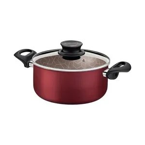 Caçarola Paris Alum. Antiad. 22 cm 3,8 L Vermelho Tramontina