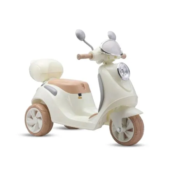 Scooter Elétrico Infantil Bang Toys Bella 6V Bege 2927 (MP)