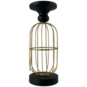 Porta-Vela Noritex 10,5x10,5x25,5cm Preto 567-53210