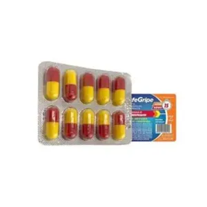 Resfegripe 400mg + 4mg + 4mg 10 Cápsulas Duras