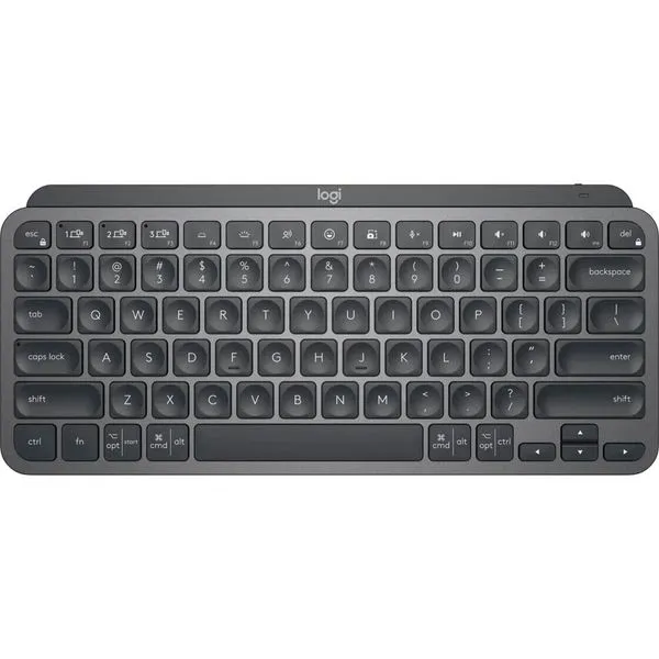 Teclado sem Fio Logitech MX Keys Mini, Bluetooth, USB Grafite
