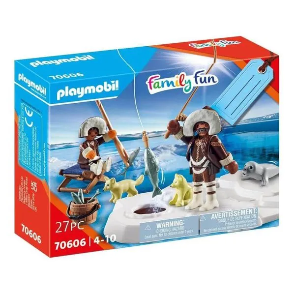 Playmobil Family Fun - Pescador Do Gelo 70606