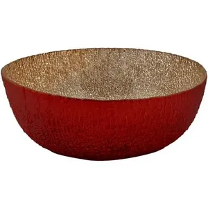 Centro De Mesa Noritex Glorioso Dourado E Vermelho 413-010268