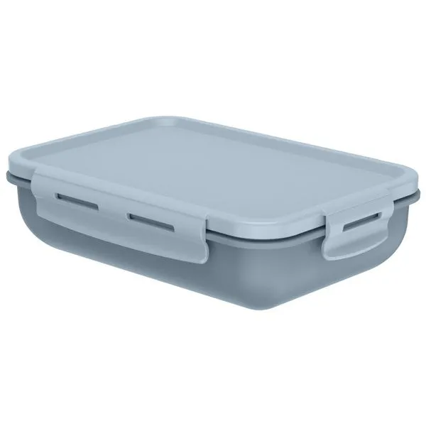Marmiteira Hermética Retangular 310 Martiplast Azul
