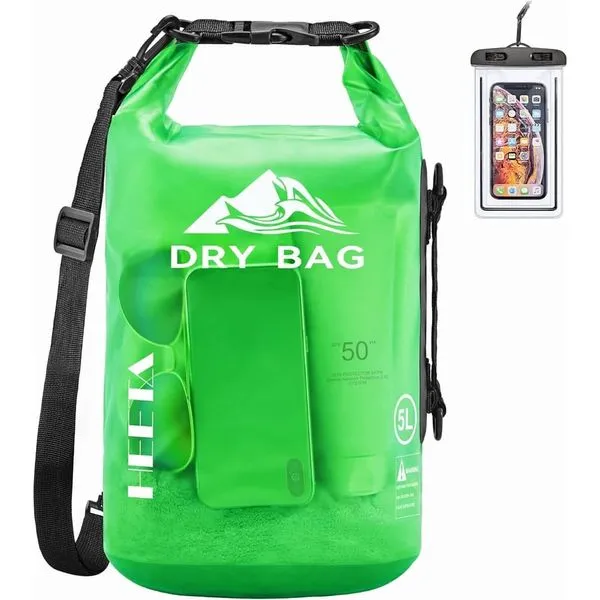 Bolsa Impermeável 5L Heeta Verde A-BI