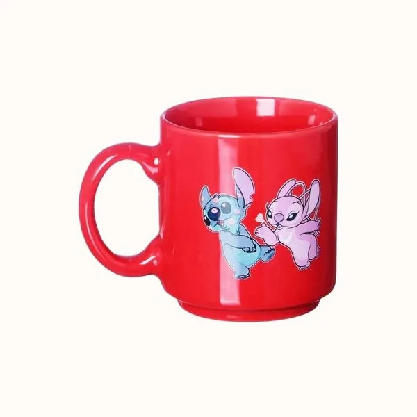 Mini Caneca Zonacriativa Stitch Love 100ml 25394 (MP)