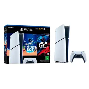 Console Playstation 5 Slim Digital 825GB Bundle Astrobot + Gran Turismo 7