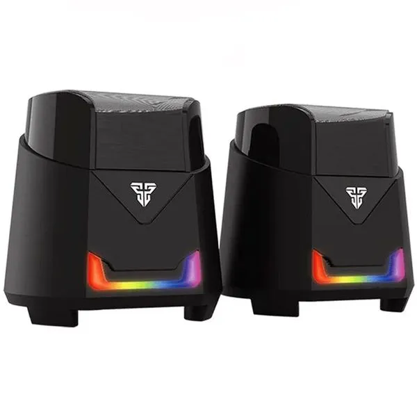 Caixa De Som Fantech Gamer Estéreo GS205 HellScream RGB Preto (MP)