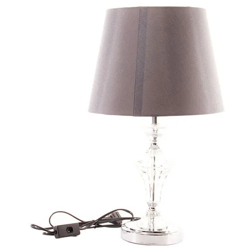 Abajur de Mesa Latcor GS-1910040 Transparente