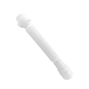 Sifão Universal Branco Pvc 72cm Amanco Para Cubas E Lavatórios