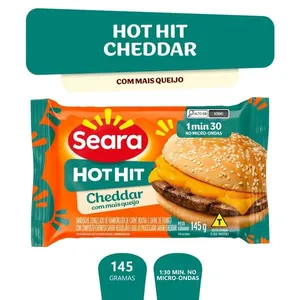 Lanche Seara Hot Hit Cheddar 145g
