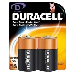 Pilha Alcalina Duracell D C2 Grande