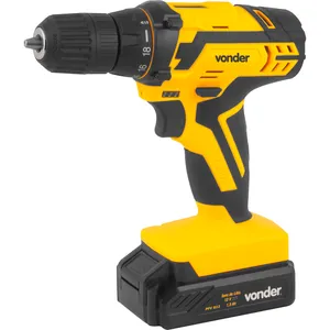 Parafusadeira/Furadeira Vonder, Controle de Toque, LED, Maleta Organizadora - PFV012 Bivolt