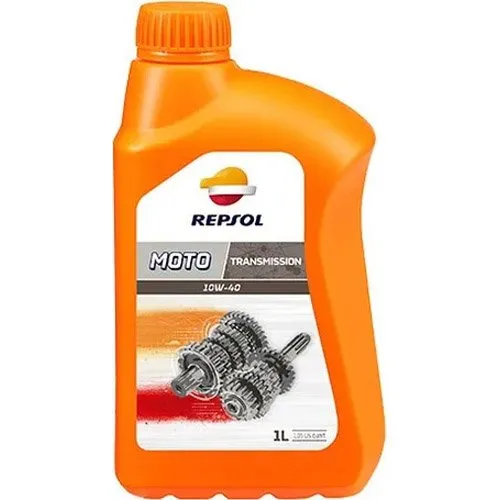 Óleo De Transmissão Repsol Para Moto 10W-40 Transmission Semi-Sintético 1L (MP)