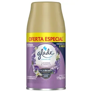 Refil Odorizador de Ambiente Automático Glade Lavanda & Vanilla 269ml Refil Odorizador de Ambiente Automatic Glade Lavanda & Vanilla 269ml 20% de Desconto