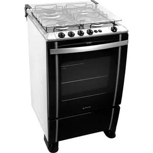 Fogão 4 Bocas de Piso Atlas U.Top Branco Bivolt - VS9 Bivolt
