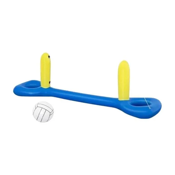 Brinquedo Inflável Rede De Vôlei Com Bola Bel Fix 252X64cm (MP)