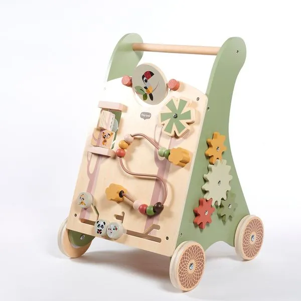 Andador Multifuncional De Madeira - Dorel - Boho Chic - Tiny Love - Verde