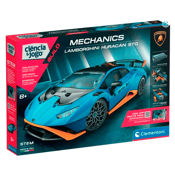 Carrinho De Brinquedo Fun Lamborghini Azul F0126-2