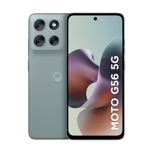 Smartphone Motorola Moto g56 5G 256GB 24GB (8GB RAM+16GB Ram Boost) e 50MP Sony Lytia 600 AI Camera Ultrarresistência militar IP68 + IP69 - Cinza