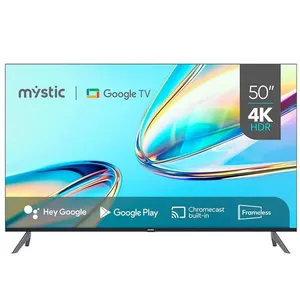 Smart TV 50" Mystic Google TV 4K HDR10 Comando De Voz (MP)