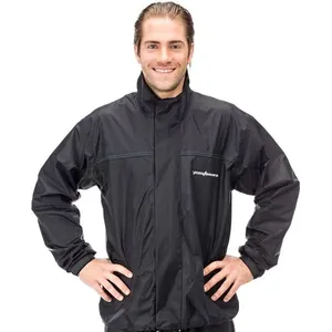 Jaqueta Nylon Com Gola Pantaneiro G Preto (MP)