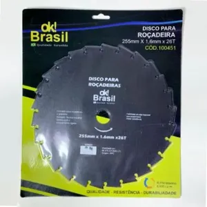 Disco Para Roçadeira OK! Brasil 255x1,6x26D (MP)