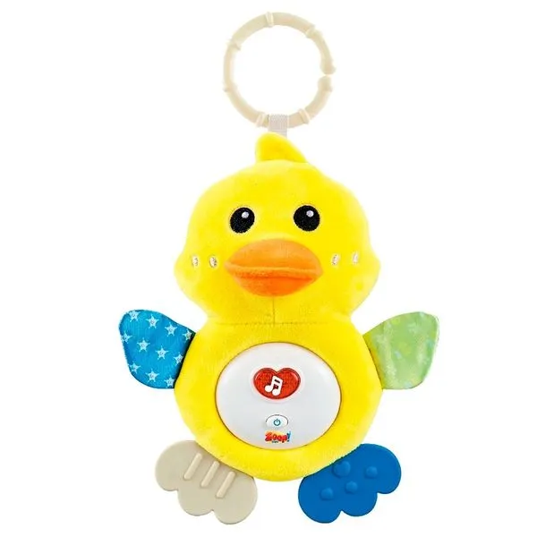 Mobile Infantil Pelúcia Pato Musical Zoop ZP01124 (MP)