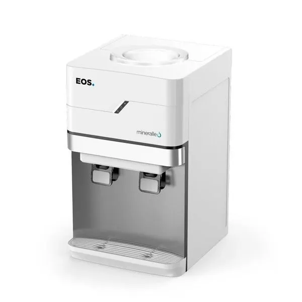 Bebedouro De água Garrafão Bombona Galão De Mesa Mineralle Compressor Branco Ebc01b 127v - Eos 127v