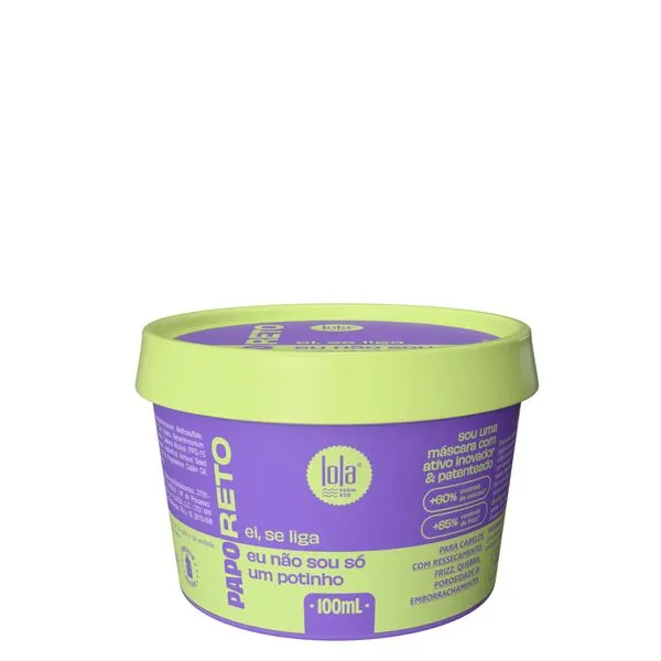 Lola From Rio Papo Reto Máscara 100g
