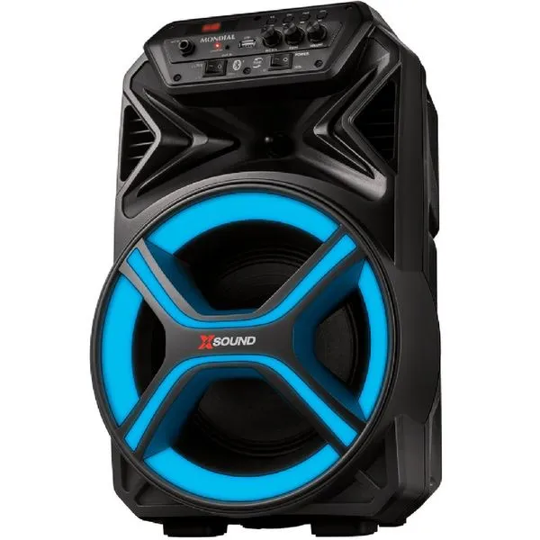 Caixa Amplificada 400 W RMS, TWS, Bluetooth CM400L Mondial Preto / Bivolt