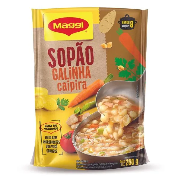 Sopão Maggi Galinha Caipira 200g