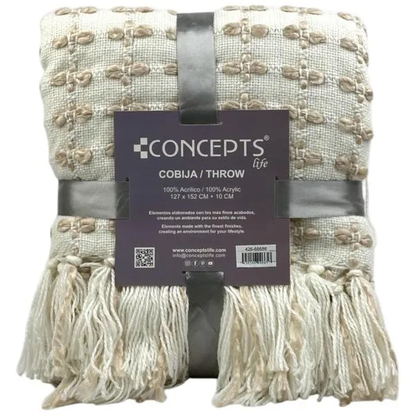 Cobertor Concepts Life Branco 426-66686