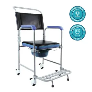 Cadeira de Banho Higiênica Desmontável at? 150 Kg D50 Dellamed