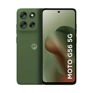 Smartphone Motorola Moto g56 5G 256GB 24GB (8GB RAM+16GB Ram Boost) e 50MP Sony Lytia 600 AI Camera Ultrarresistência militar IP68 + IP69 - Verde