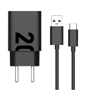 Carregador de parede TurboPower™ 20W USB-C Preto