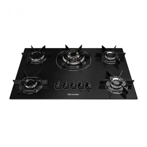 Cooktop Mueller 5 Bocas Com Queimador Tripla Chama MCG5BC Bivolt