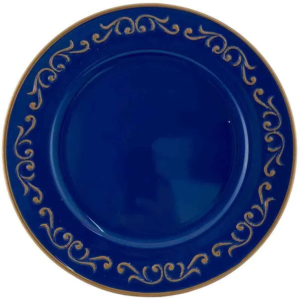 Sousplat Circular Noritex Azul 180-0700501
