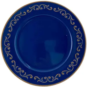 Sousplat Circular Noritex Azul 180-0700501