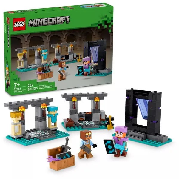 Minecraft O Conjunto de Construção de Arsenal - Lego 21252