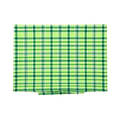 Toalha De Mesa Toskana Xadrez 135x220cm Verde (MP)