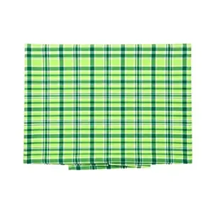 Toalha De Mesa Toskana Xadrez 135x220cm Verde (MP)
