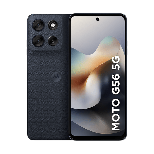 Smartphone Motorola Moto g56 5G 256GB 24GB (8GB RAM+16GB Ram Boost) e 50MP Sony Lytia 600 AI Camera Ultrarresistência militar IP68 + IP69 - Grafite
