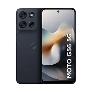 Smartphone Motorola Moto g56 5G 256GB 24GB (8GB RAM+16GB Ram Boost) e 50MP Sony Lytia 600 AI Camera Ultrarresistência militar IP68 + IP69 - Grafite