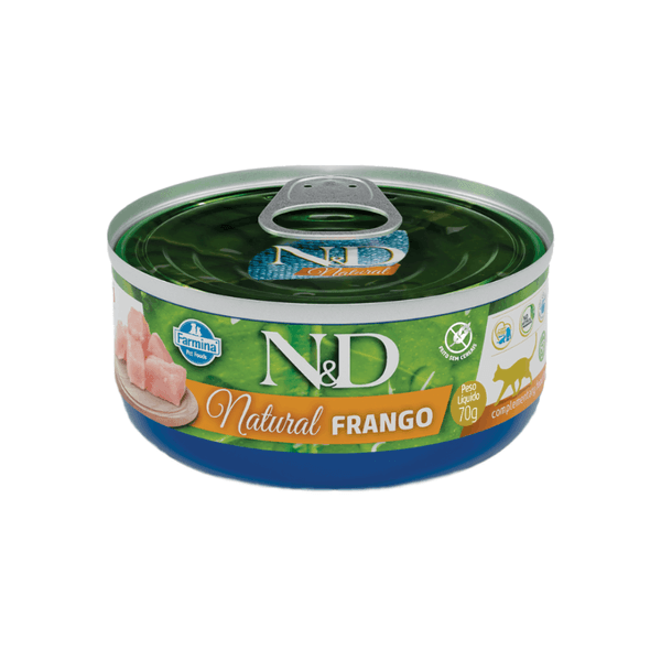 Ração Úmida N&amp;D Natural Gatos Frango 70 g