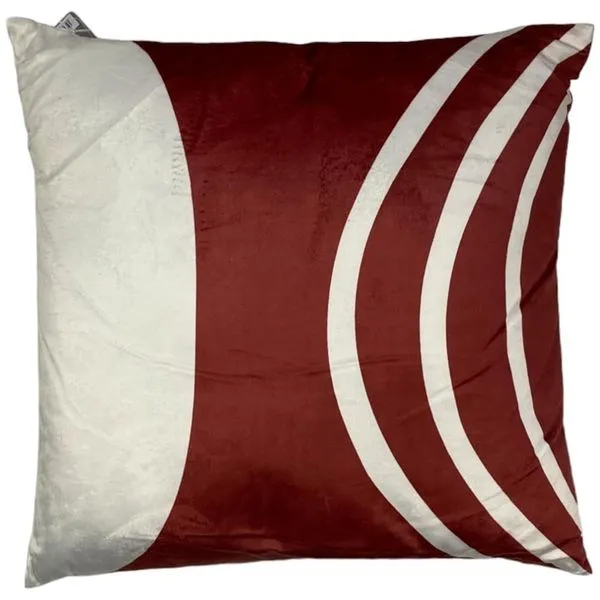 Almofada Noritex Branco Vermelho 425-211725