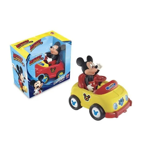 Carrinho Mickey com Personagem Minnie Líder