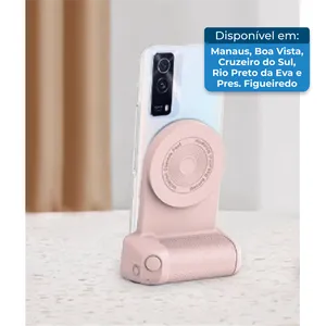 Suporte Magnético para Celular Alley Rosa T-BI