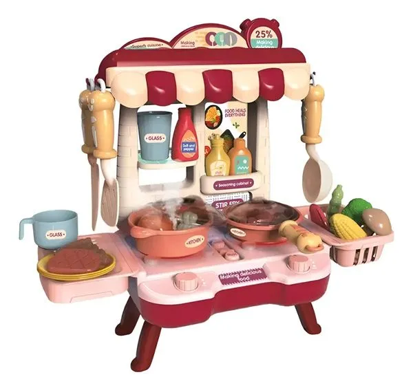 KIT MINI CASA ENCANTANDA 34 PECAS LUZ E SOM SOLTA FUMAÇA - ZIPPY TOYS